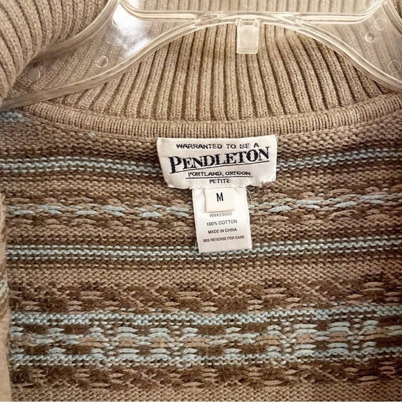 Pendleton Zip Up Sweater - Picture 3 of 4